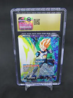 2022 DRAGON BALL SUPER SSG VEGETA CRIMSON WARRIOR PROMO CARDS CGC 10 Pristine - Image 2