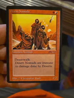 MTG Arabian Nights Desert Nomads Never Played - Image 1