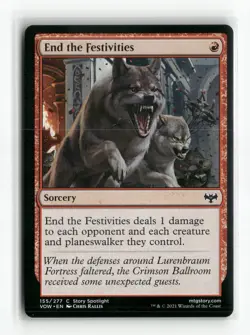 End the Festivities Innistrad: Crimson Vow Regular - Image 1