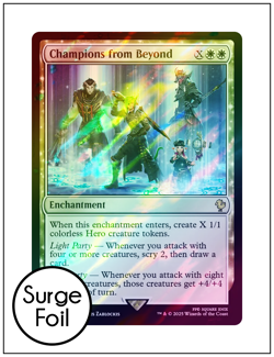 1x Champions from Beyond, Surge Foil, Final Fantasy, Magic MTG NM - Image 1