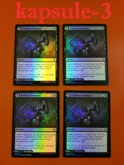 4x Pelakka Predation & Pelakka Caverns | FOIL | Zendikar Rising | MTG MAGIC - Image 1