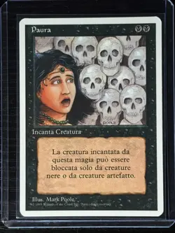 Magic MTG Italian Revised Fear Artist Proof Near Mint - Only 50 Exist! - Image 3