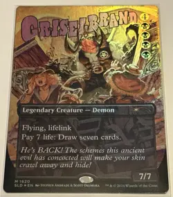 🌟 Griselbrand (Rainbow 🌈 Foil) Secret Lair Drop FOIL MTG 🌟 - Image 1