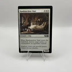 Rambunctious Mutt MTG Core Set 2021 MISALIGNMENT ERROR -E2 - Image 1