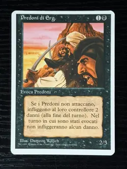 Magic MTG Italian Revised Erg Raiders Artist Proof Near Mint - Only 50 Exist! - Image 1