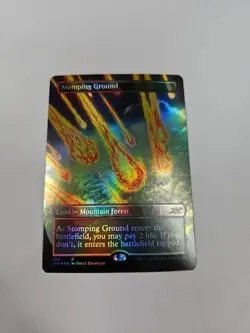 MTG Stomping Ground (Borderless) Foil UNF 280 NM - Image 1