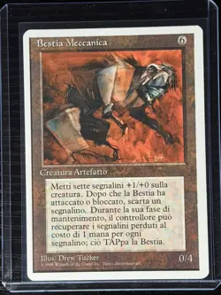 Magic MTG Italian Revised Clockwork Beast Artist Proof Near Mint Only 50 Exist! - Image 3
