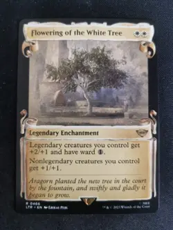 MTG Flowering Of The White Tree Lotr: Tales of Middle-earth 466 Scroll Regular - Image 1