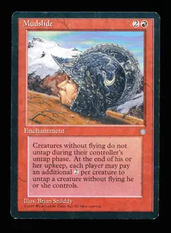 * * 1x Mudslide x1 * * Ice Age MTG LP Lightly Played - Image 1