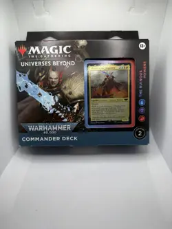 MTG Universes Beyond: Warhammer 40K Commander The Ruinous Powers Deck -open box - Image 2