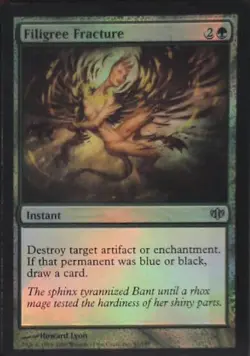 Filigree Fracture - Conflux: #82, Magic: The Gathering - Foil Nm R247 - Image 1