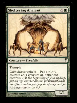 Sheltering Ancient LP Light Play Coldsnap MTG [5687] - Image 1