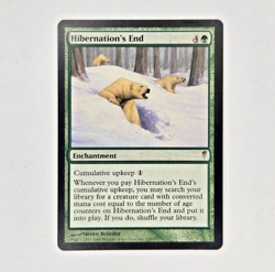 MTG Hibernation's End (Coldsnap) 110/155 (NEAR MINT) - Image 1