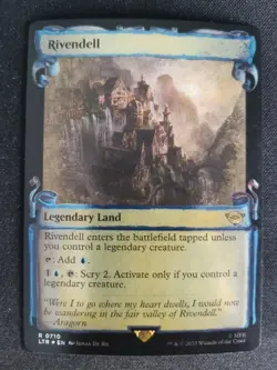 Mtg Rivendell Lotr: Tales of Middle-earth #710 Scroll *FOIL* - Image 1
