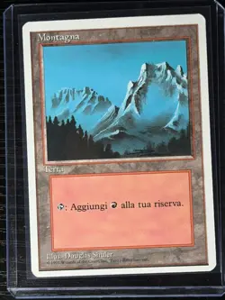 Magic MTG Italian Revised Mountain Artist Proof Near Mint - Only 50 Exist! - Image 3