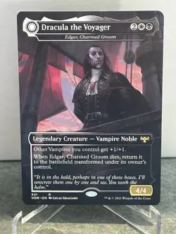 Dracula the Voyager Edgar, Charmed Groom Innistrad: Crimson Vow NM LC1 341 - Image 1