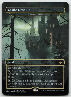 Voldaren Estate BORDLESS Castle Dracula Crimson Vow FOIL - Image 1