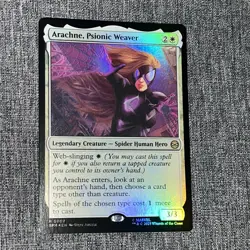 MTG Magic The Gathering - Arachne, Psionic Weaver - SPM 0002 - Foil NM/M - Image 1