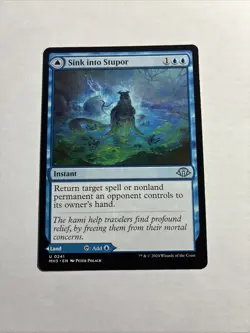 Sink into Stupor - Modern Horizons 3 MTG Plus Bonus Rare!!! - Image 1