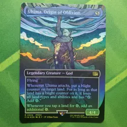 Ultima, Origin of Oblivion (Borderless) FOIL Magic MTG Final Fantasy 0324 NM - Image 1
