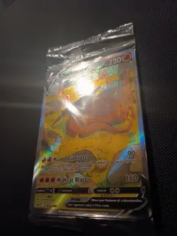 (Promo pack) Pokemon TCG Charizard v SWSH260 Black Star Promo pack 2022 - Image 3