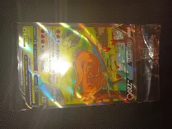 (Promo pack) Pokemon TCG Charizard v SWSH260 Black Star Promo pack 2022 - Image 5