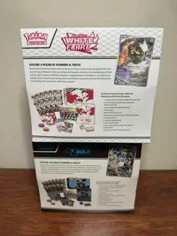 Pokemon Center Black Bolt & White Flare Elite Trainer Box ETB Set Sealed NO TEAR - Image 3