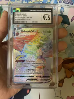 Orbeetle VMAX 186/185 - CGC 9.5 Mint + - Pokemon Vivid Voltage Secret Rare - Image 3