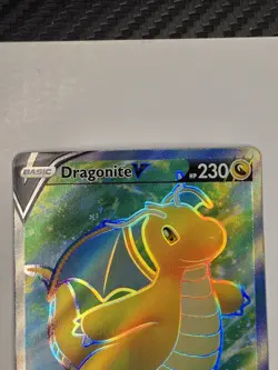 Dragonite V 76/78 Pokemon GO Ultra Rare Full Art Holo Pokemon TCG NM+ - Image 3