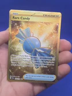 Pokemon SV01 Scarlet & Violet Base Set Rare Candy 256/198 Gold Hyper Rare NM - Image 2