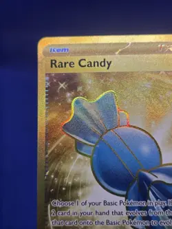 Pokemon SV01 Scarlet & Violet Base Set Rare Candy 256/198 Gold Hyper Rare NM - Image 3