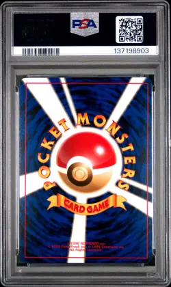 1996 POKEMON JPN BASIC #6 CHARIZARD-HOLO PSA 9 - Image 2