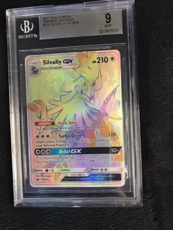 Silvally GX 119/111 Graded BGS 9 Crimson Invasion Sun/Moon Rainbow Pokemon 2017 - Image 1