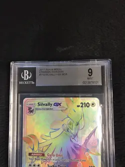 Silvally GX 119/111 Graded BGS 9 Crimson Invasion Sun/Moon Rainbow Pokemon 2017 - Image 3