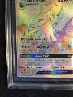 Silvally GX 119/111 Graded BGS 9 Crimson Invasion Sun/Moon Rainbow Pokemon 2017 - Image 5