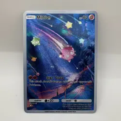 Minior Pokemon TCG Pocket Holo Illustration Rare Textured Custom - Image 1