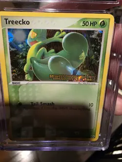 POP 19!! 2005 Pokemon EX Emerald Treecko 70/106 Reverse Holofoil CGC 10 Gem Mint - Image 4