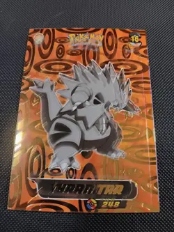 Pokemon Tyranitar Shadow Holo Alpha & Omega Shadow Gold Set B Peru US Seller - Image 1