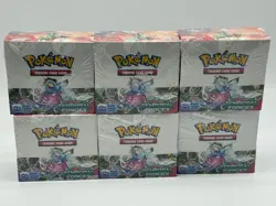 Lot of (6) Pokemon TCG SV05 Temporal Forces Booster Boxes Sealed - Image 1