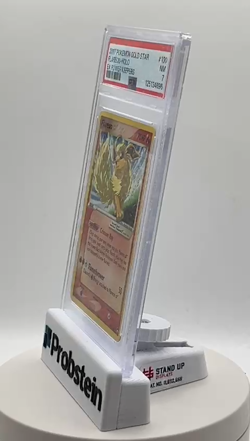 2007 Pokemon Gold Star EX Power Keepers #100 Flareon Holo PSA 7 NM - Image 2