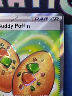 Buddy-Buddy Poffin 167/132 Full Art Trainer Item NM Pokemon ME01: Mega Evolution - Image 3