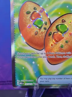 Buddy-Buddy Poffin 167/132 Full Art Trainer Item NM Pokemon ME01: Mega Evolution - Image 5