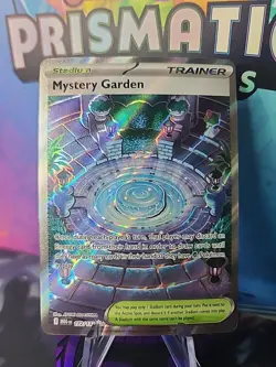 FREE SHIPPING Pokemon Mega Evolution Mystery Garden Ultra Rare Full Art NM - Image 1