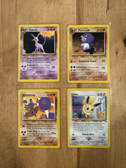 Pokemon Neo Discovery Lot 4 Lp - Image 1