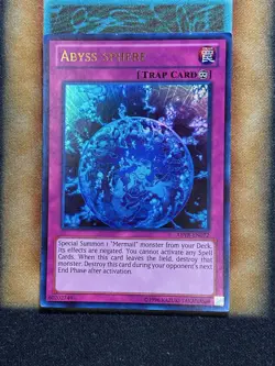 Yugioh Abyss-Sphere ABYR-EN072 Ultra Rare LP - Image 1