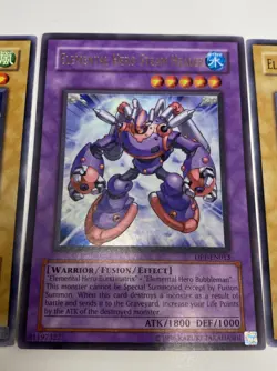 Yugioh - Elemental Hero Steam Healer DP1-EN013 ULTRA NM X1 + FREE Materials - Image 2