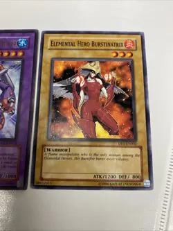 Yugioh - Elemental Hero Steam Healer DP1-EN013 ULTRA NM X1 + FREE Materials - Image 4