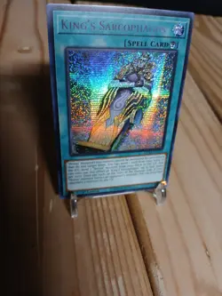 Yu-Gi-Oh! King's Sarcophagus MP24-EN125 Prismatic Secret Rare 1st ED NM - Image 1