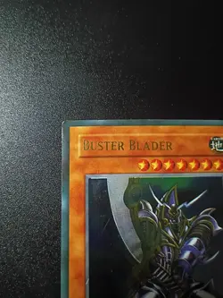 1996 Yu-Gi-Oh! TCG Buster Bladder 1st Edition PSV-050 MP-HP Creased - Image 4