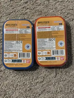One Piece Tin Pack Set Vol 2 Factory Sealed 2 TIN LOT IN HAND Ready To Ship New - Image 2
